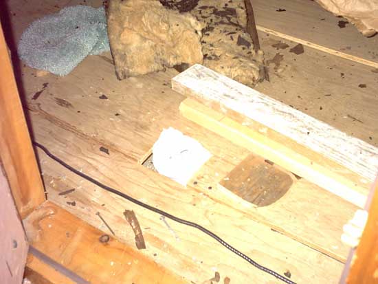 Bath Fan Vented into Attic Bath Fan Vented into Attic